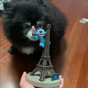 Epcot Stitch Eiffel Tower Figurine